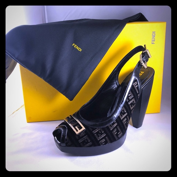 Fendi Shoes - Sexy Fendi Peep Toe Shoes!